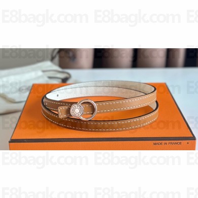 Hermes mini laquee belt buckle & Reversible leather strap 13 mm 13 2023