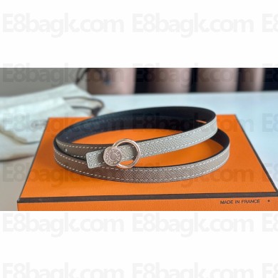 Hermes mini laquee belt buckle & Reversible leather strap 13 mm 15 2023