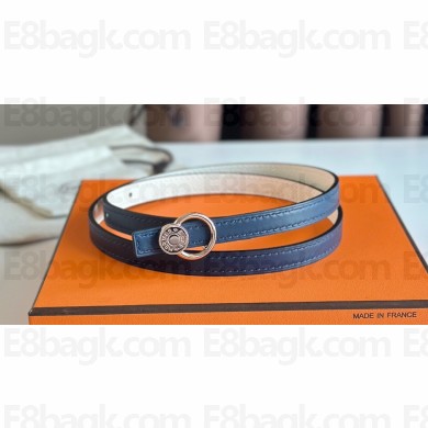 Hermes mini laquee belt buckle & Reversible leather strap 13 mm 17 2023