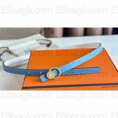 Hermes mini laquee belt buckle & Reversible leather strap 13 mm 27 2023