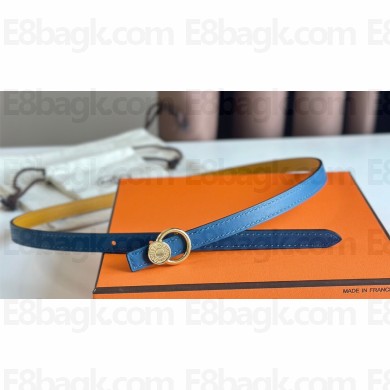Hermes mini laquee belt buckle & Reversible leather strap 13 mm 28 2023