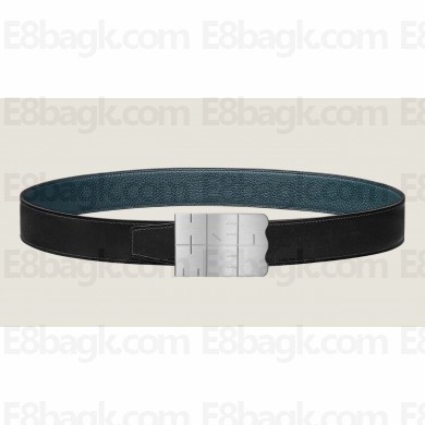 Hermes Typo belt buckle & Reversible leather strap 32 mm 03 2023