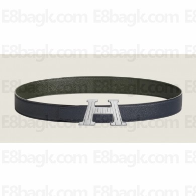 Hermes H Take Off belt buckle & Reversible leather strap 32 mm 16 2023