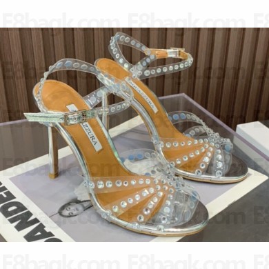 Aquazzura Heel 10.5cm Olympia PVC Sandals 02 2023