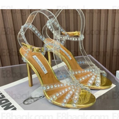 Aquazzura Heel 10.5cm Olympia PVC Sandals 03 2023