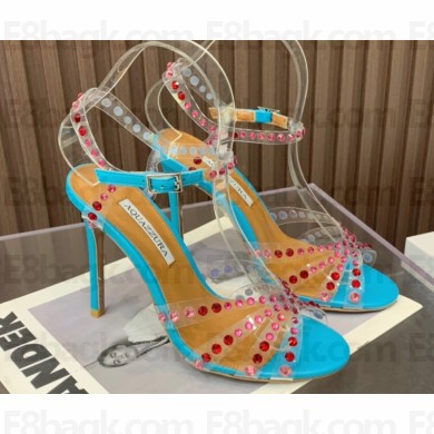 Aquazzura Heel 10.5cm Olympia PVC Sandals 04 2023