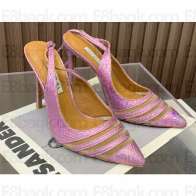 Aquazzura Heel 10.5cm Unfaithful Slingback pumps 04 2023