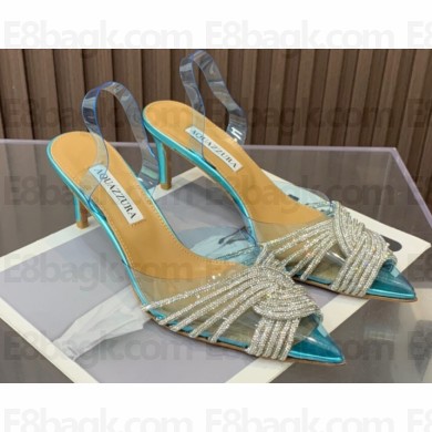 Aquazzura Heel 6.5cm Gatsby Sling PVC Slingback 04 2023