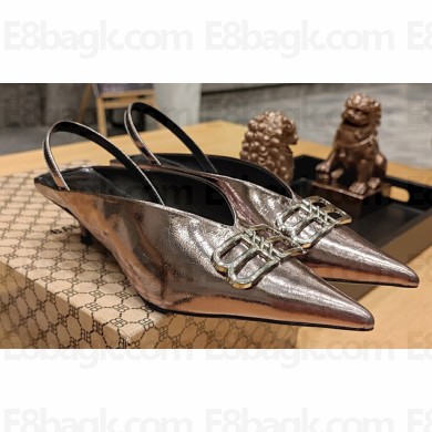 Balenciaga Square Knife BB Heel 4cm Slingbacks 04 2023