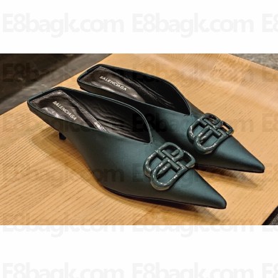 Balenciaga Square Knife BB Heel 4cm Mules 01 2023