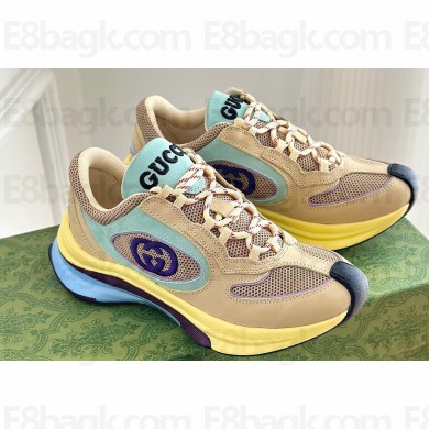 Gucci suede Run Women/Men sneakers 02 2023
