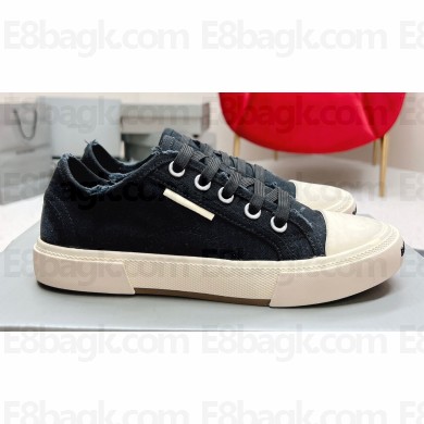 Balenciaga Paris Low Top Women/Men Sneakers in destroyed cotton and rubber 04 2023