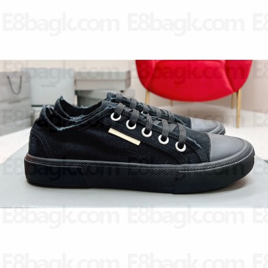 Balenciaga Paris Low Top Women/Men Sneakers in destroyed cotton and rubber 05 2023