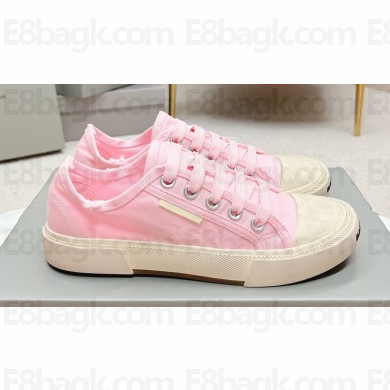 Balenciaga Paris Low Top Women/Men Sneakers in destroyed cotton and rubber 01 2023