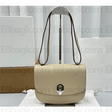 Savette Tondo 22 Bag in Leather / Brass 1860 Beige