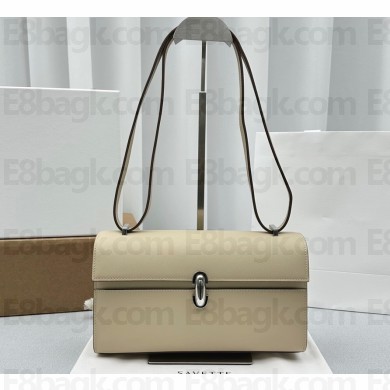 Savette Symmetry 26 Bag in Leather 1859 Beige