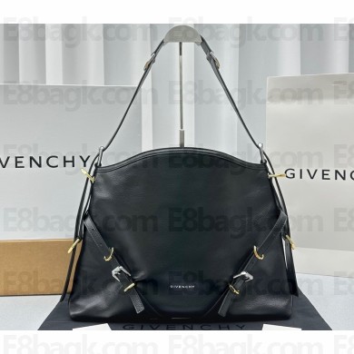 Givenchy Medium Voyou bag in leather Black