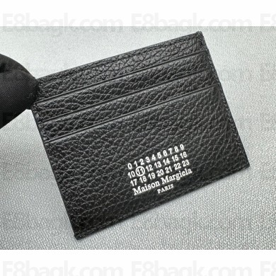Maison Margiela Leather Card Holder Black