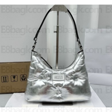 Maison Margiela Glam Slam hobo small Bag Silver
