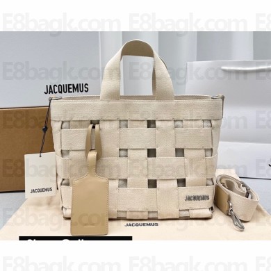 Jacquemus Le cabas Gros Grain tote bag