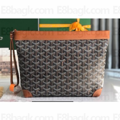 Goyard Conti pouch Clutch Bag Brown