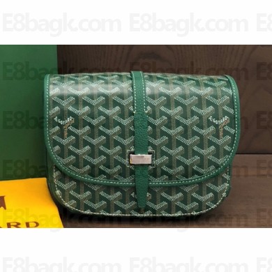 Goyard Belvedere PM Strap Bag Green