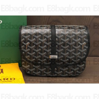 Goyard Belvedere PM Strap Bag Black
