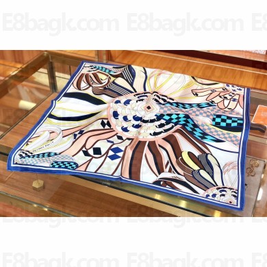 Hermes silk Scarf 70x70cm Top Quality 06 2023