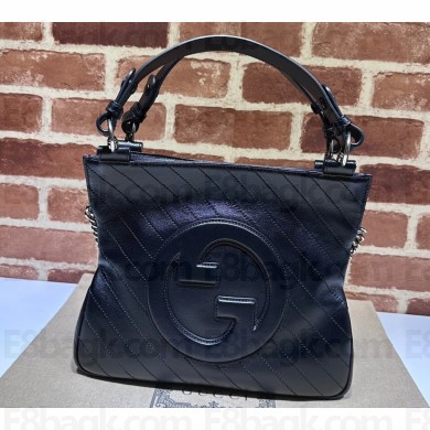 Gucci Blondie small tote bag 751518 Black 2023