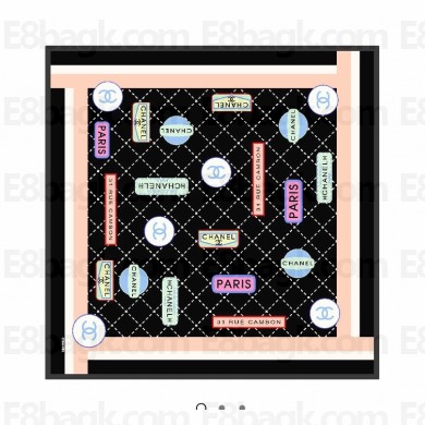 Chanel Square Scarf 90x90cm 230808 38 2023