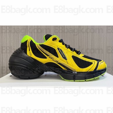 Givenchy TK-MX Runner sneakers in mesh and synthetic leather Yellow 2023