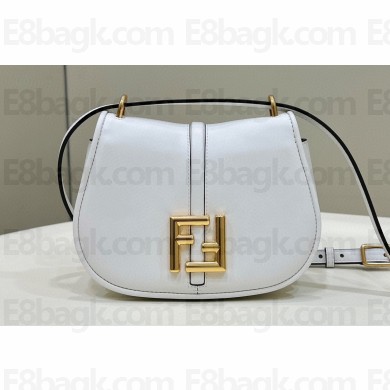 Fendi C’mon Small bag in leather White 2023