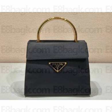 Prada Vintage Nylon tote bag 1BH608 Black 2023