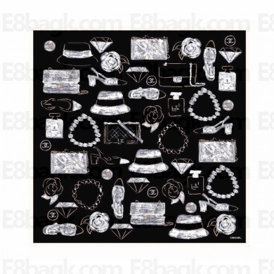 Chanel Square Scarf 90x90cm 230808 50 2023