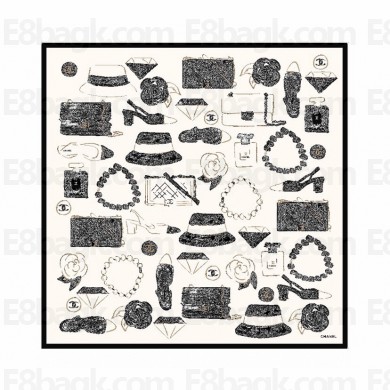 Chanel Square Scarf 90x90cm 230808 51 2023