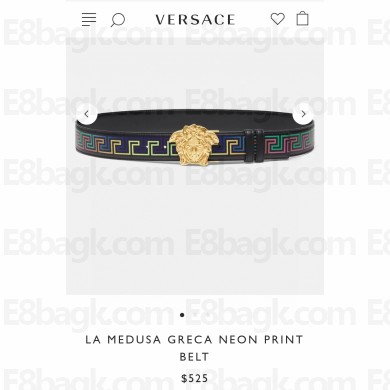 Versace La Greca Medusa Reversible Print Belt 4 cm 05 2023