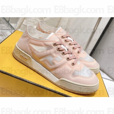 Fendi Match mesh low tops Sneakers Pink 2023