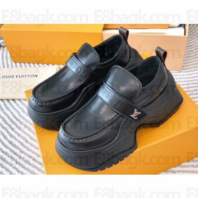 Louis Vuitton LV Archlight 2.0 Platform Loafers Brushed Black 2023