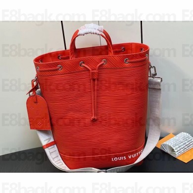 Louis Vuitton Epi Calf leather Maxi Noé Sling Bag M23117 Orange 2023