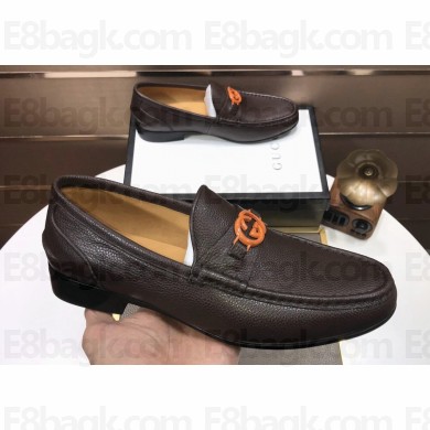 Gucci Leather Men's Moccasins/Loafers 51 2023