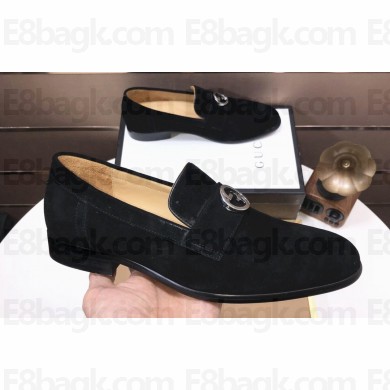 Gucci Leather Men's Moccasins/Loafers 56 2023