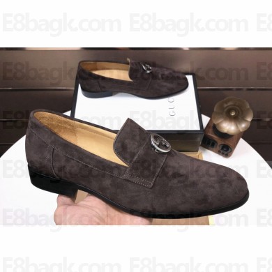 Gucci Leather Men's Moccasins/Loafers 57 2023