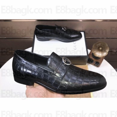 Gucci Leather Men's Moccasins/Loafers 58 2023