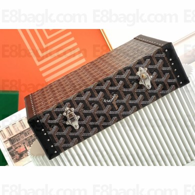 Goyard Vendôme Jewellery Case Bag Black