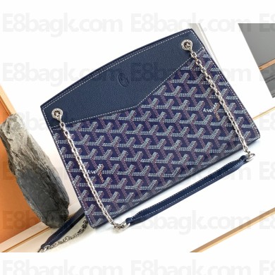 Goyard Rouette Structuré PM Bag Dark Blue