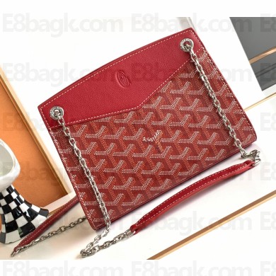 Goyard Rouette Structuré Mini Bag Red