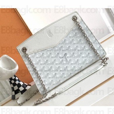 Goyard Rouette Structuré Mini Bag White