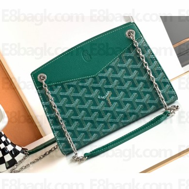 Goyard Rouette Structuré Mini Bag Green