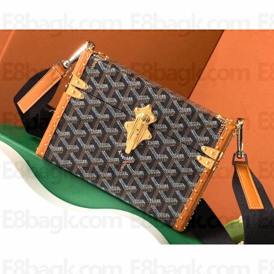 Goyard Cassette Trunk Bag Brown