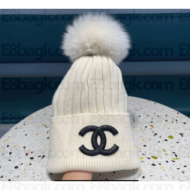 Chanel Knit Beanie Hat 17 2023